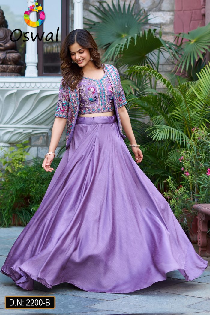 D.N. : 2200-B Crop Top - Oswal Navsari