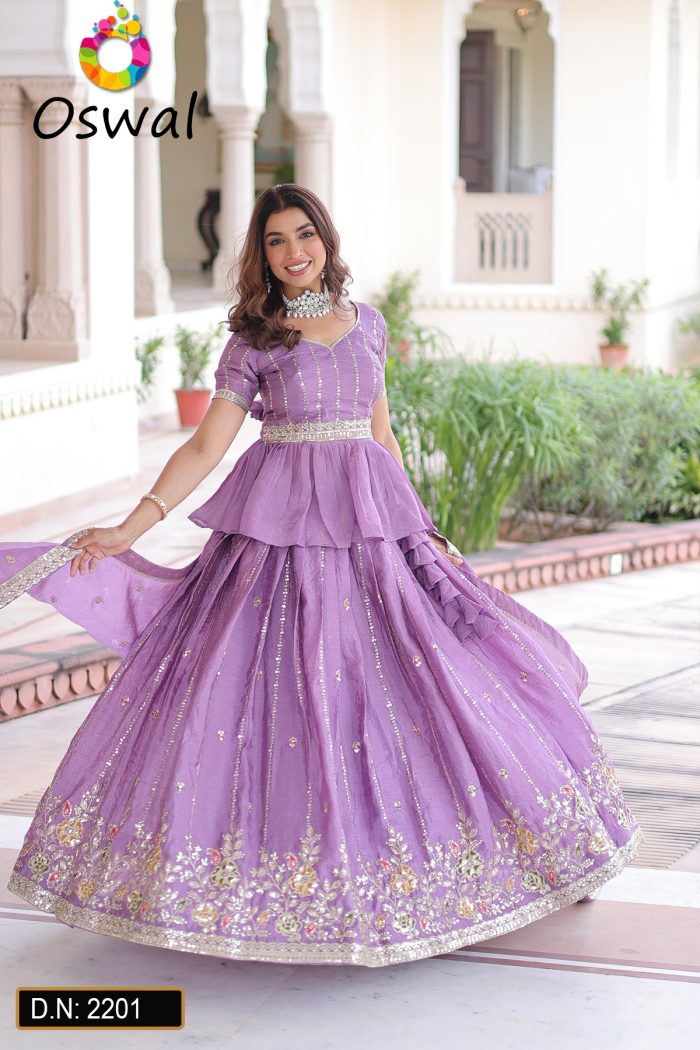 D.N. : 2201 Crop Top - Oswal Navsari