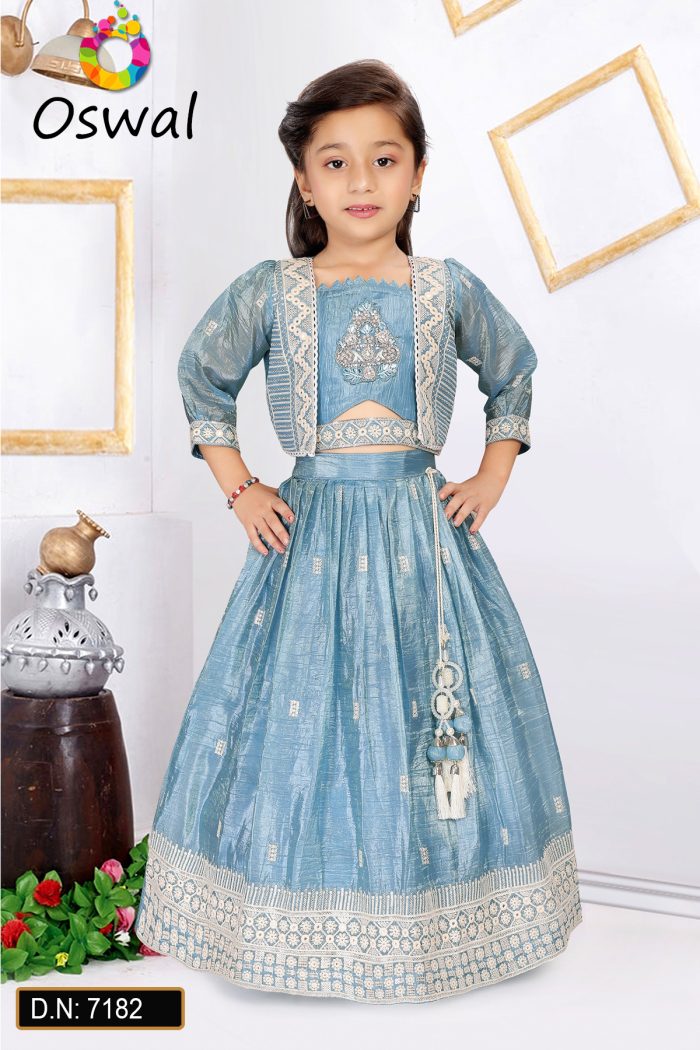 D.N : 7182 Kids Wear - Oswal Navsari