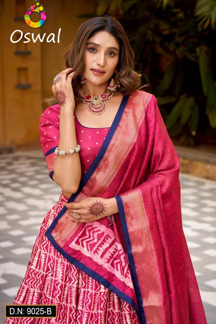 D.N. : 9025-B Navratri Chaniya Choli - Oswal Navsari view 2