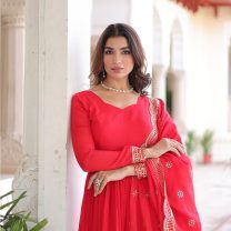 D.N. : 12814 Anarkali, Gown, Patiyala And Chudidar Dresses - Oswal Navsari view 2