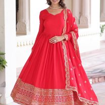 D.N. : 12814 Anarkali, Gown, Patiyala And Chudidar Dresses - Oswal Navsari