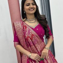 D.N. : 2246-A Wedding Chaniya Choli - Oswal Navsari view 4