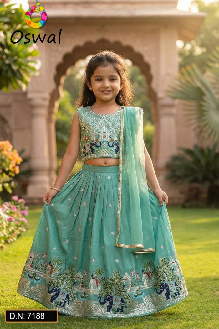 D.N. : 7188 Kids Wear - Oswal Navsari