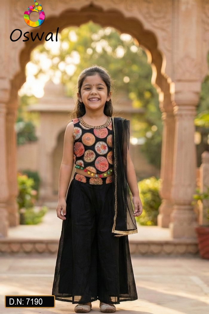 D.N. : 7190 Kids Wear - Oswal Navsari