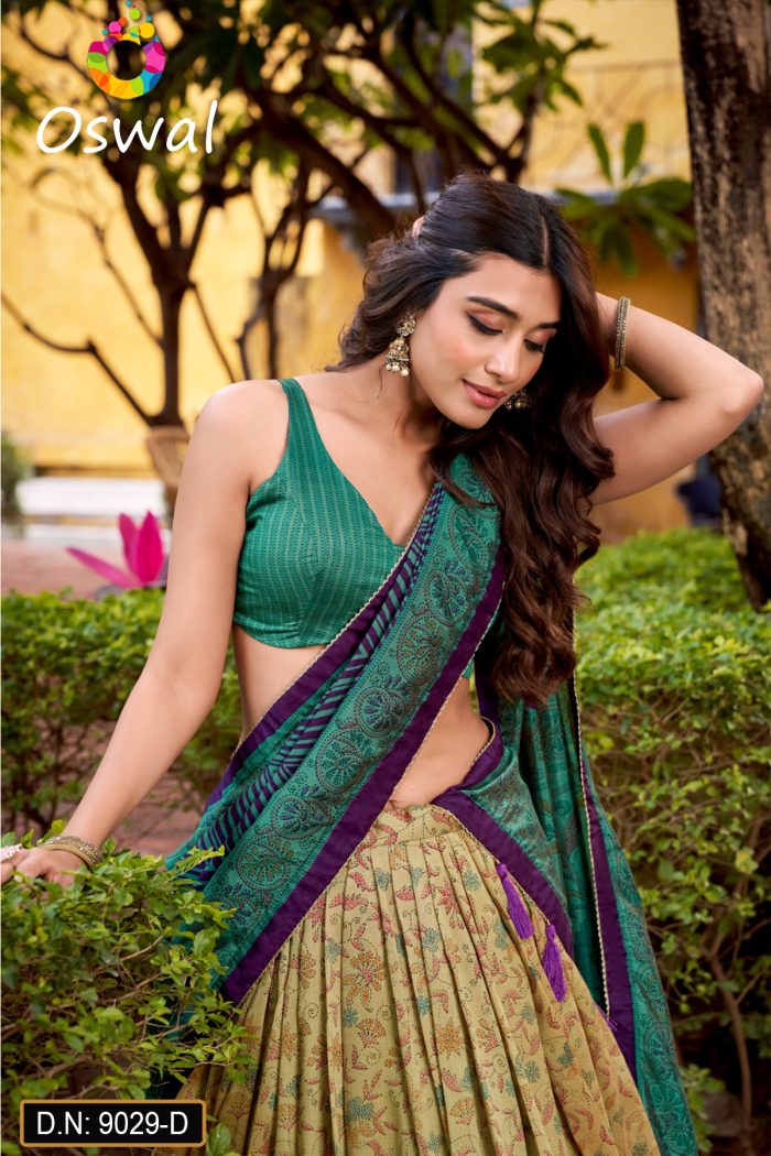 D.N. : 9029-D Navratri Chaniya Choli - Oswal Navsari view 3