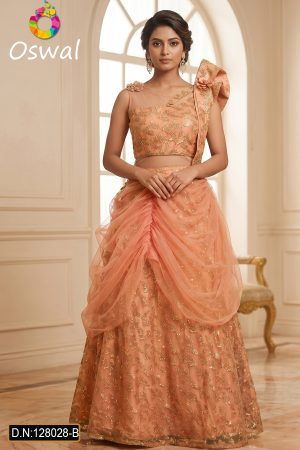 D.N. : 128028-B Gown - Oswal Navsari