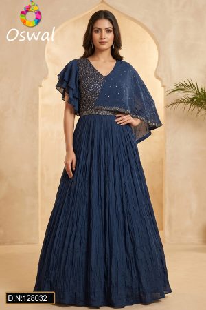 D.N. : 128032 Gown - Oswal Navsari