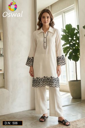 D.N. : 506 Co-ord-sets - Oswal Navsari