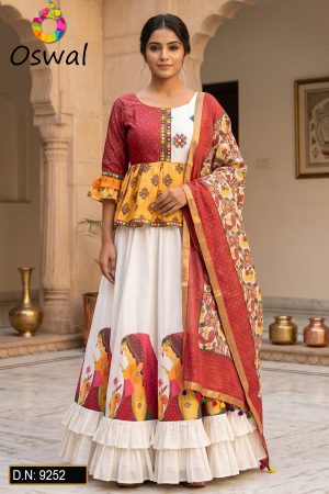 D.N. : 9252 Navratri Chaniya Choli - Oswal Navsari