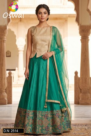 D.N. : 2514 Wedding Chaniya Choli - Oswal Navsari