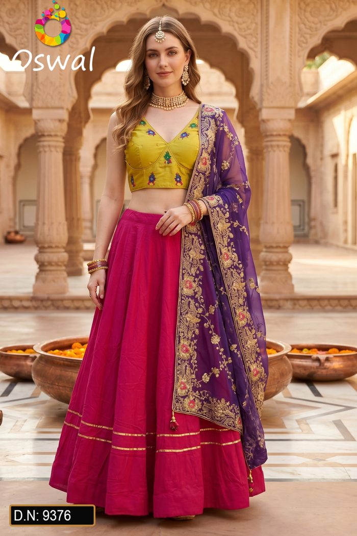 D.N. : 9376 Navratri Chaniya Choli - Oswal Navsari