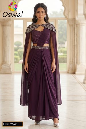 D.N. : 2528 Wedding Chaniya Choli - Oswal Navsari