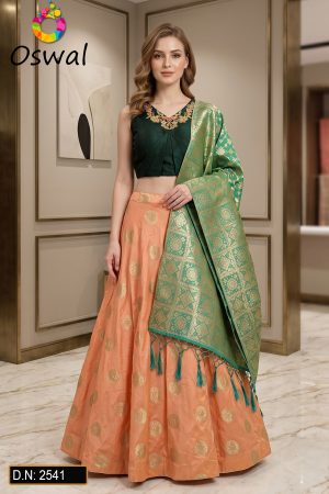 D.N. : 2541 Wedding Chaniya Choli - Oswal Navsari