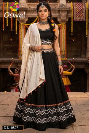 D.N. : 9627 Navratri Chaniya Choli - Oswal Navsari