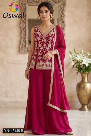 D.N. : 13145-B Plazo - Gharara - Oswal Navsari