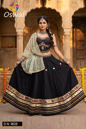 D.N. : 9628 Navratri Chaniya Choli - Oswal Navsari