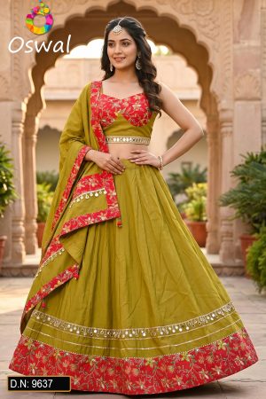 D.N. : 9637 Navratri Chaniya Choli - Oswal Navsari