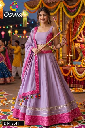 D.N. : 9641 Navratri Chaniya Choli - Oswal Navsari