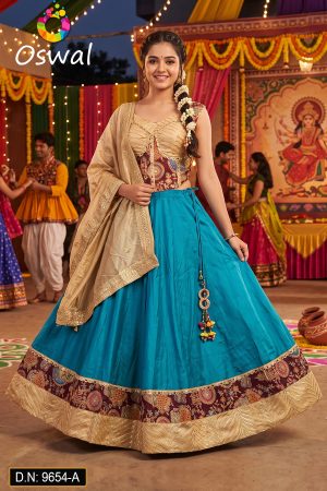 D.N. : 9654-A Navratri Chaniya Choli - Oswal Navsari