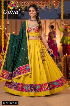 D.N. : 9661-B Navratri Chaniya Choli - Oswal Navsari