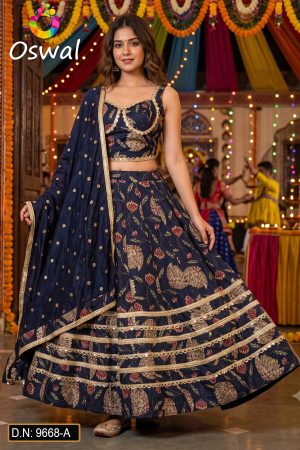 D.N. : 9668-A Navratri Chaniya Choli - Oswal Navsari