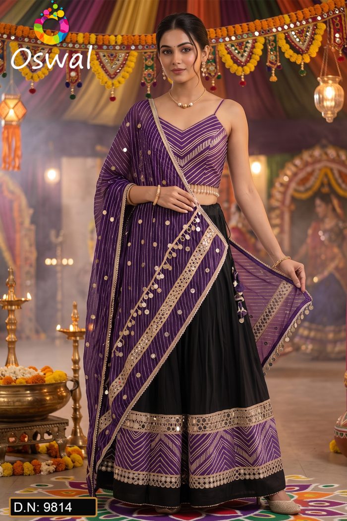 D.N. : 9814 Navratri Chaniya Choli - Oswal Navsari