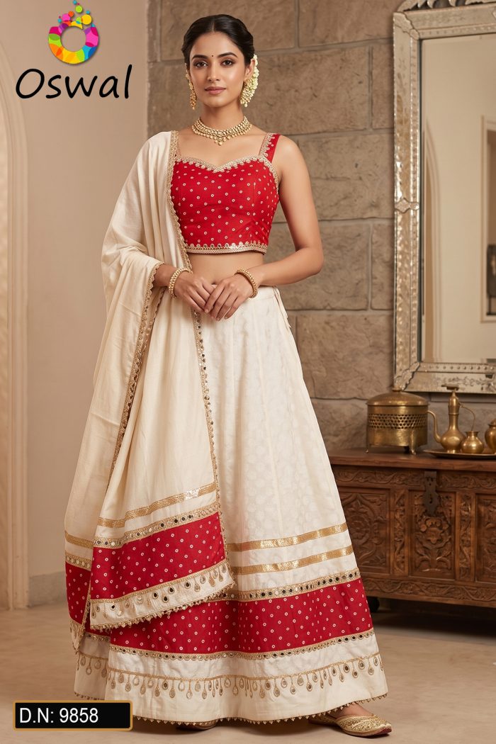 D.N. : 9858 Navratri Chaniya Choli - Oswal Navsari