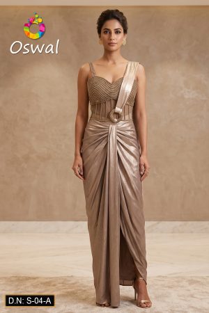 D.N. : S-04-A Choli Saree - Oswal Navsari